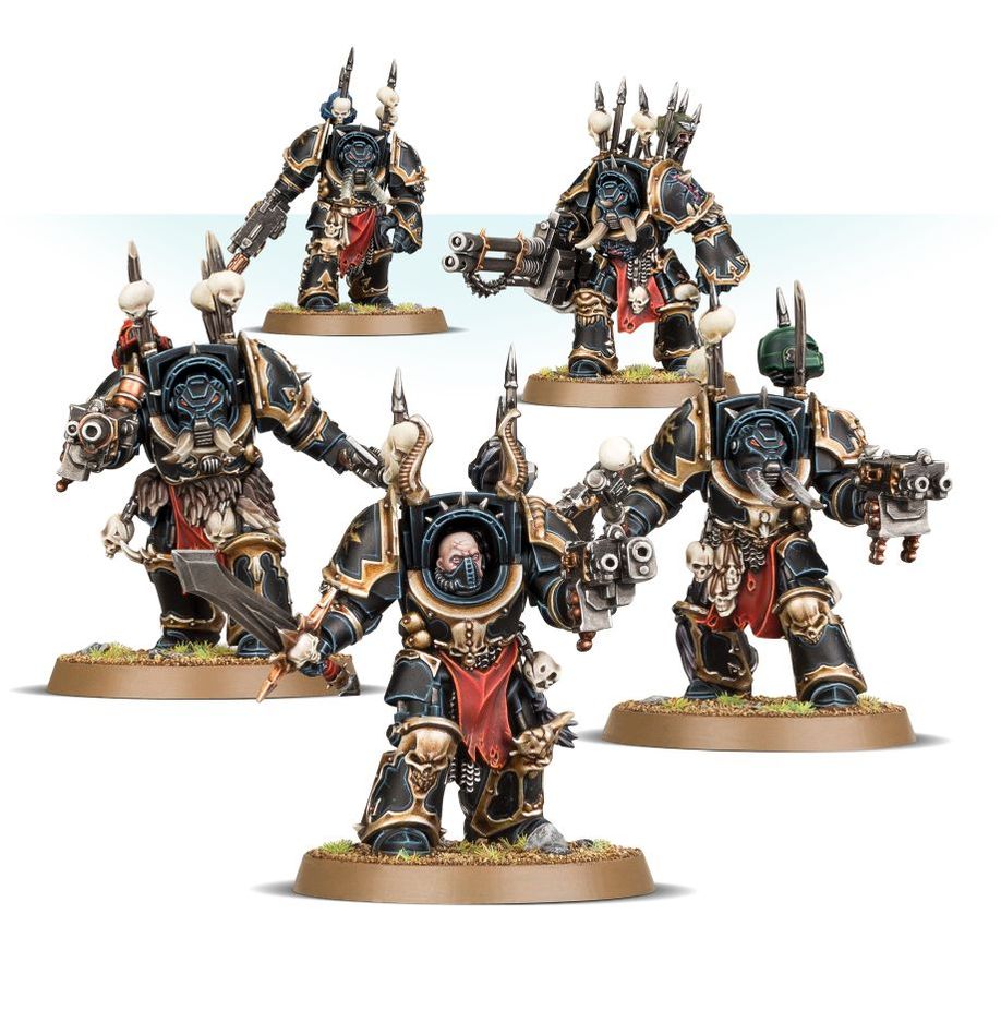 ESCUADRA DE EXTERMINADORES DEL CAOS - CHAOS TERMINATOR SQUAD