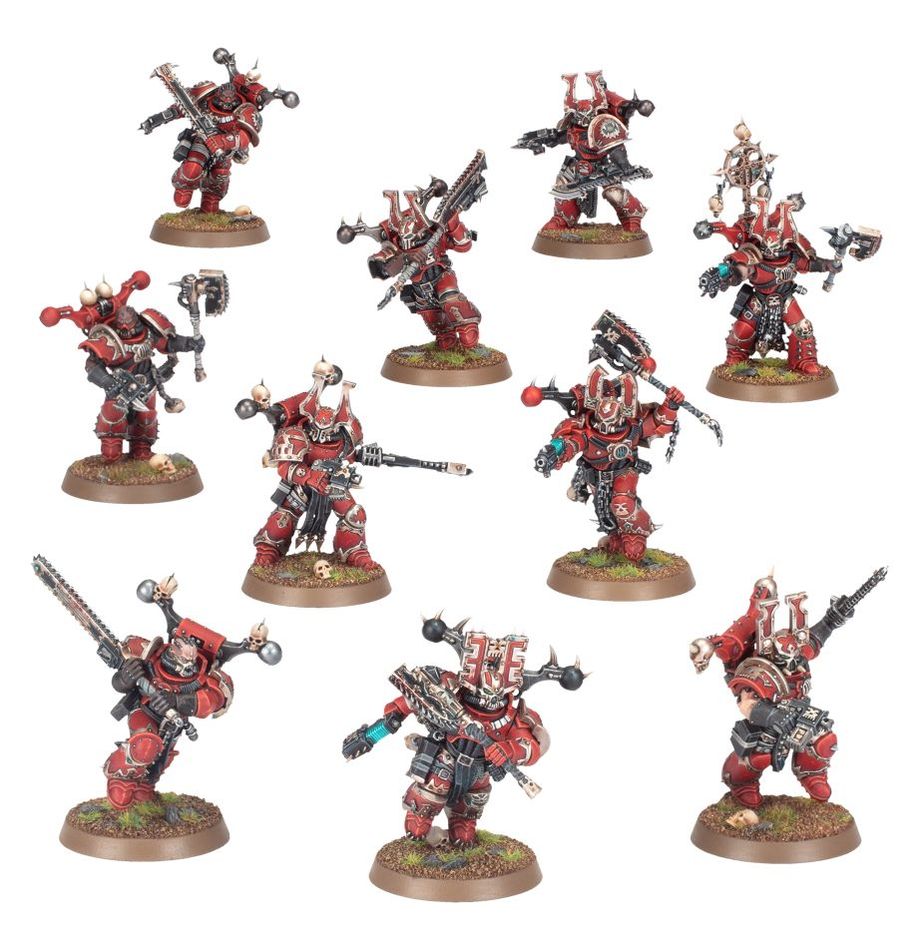 BERSÉRKERES DE KHORNE - KHORNE BERZERKERS
