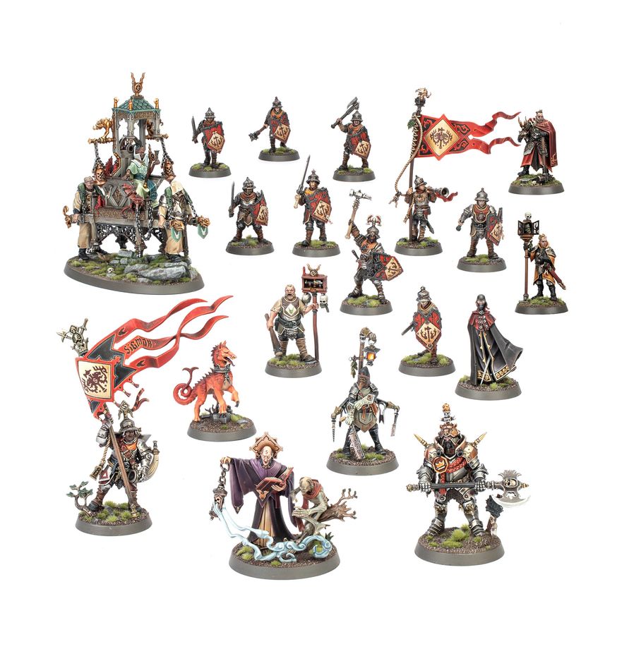 CITIES OF SIGMAR: SPEARHEAD - ZENESTRA'S ZEALOTS - Punta de lanza de las Ciudades de Sigmar - Fanáticos de Zenestra