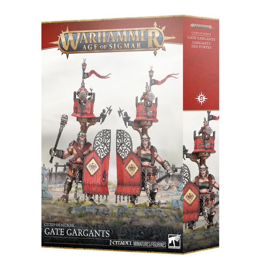 CITIES OF SIGMAR: GATE GARGANTS (GARGANTES DEL PORTÓN)