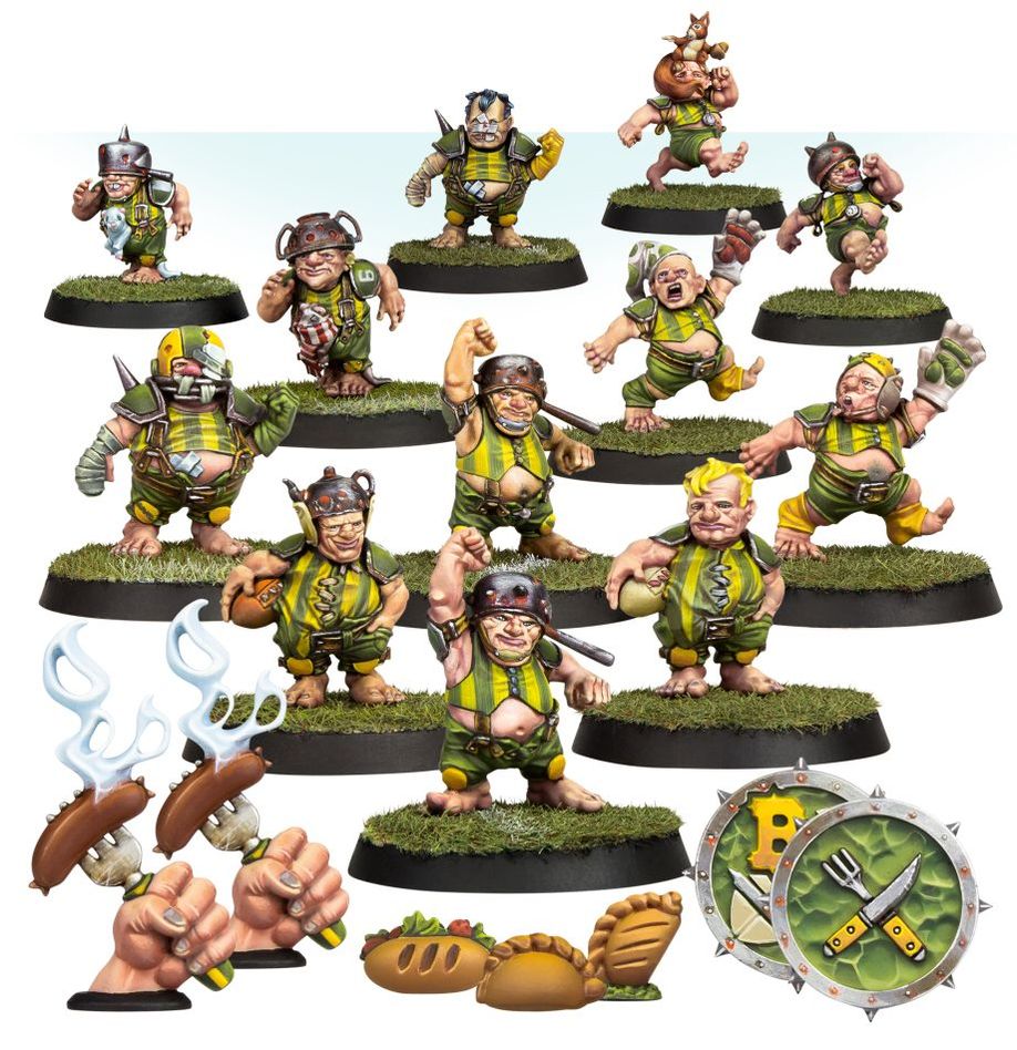Equipo de Halflings: Greenfield Grasshuggers
