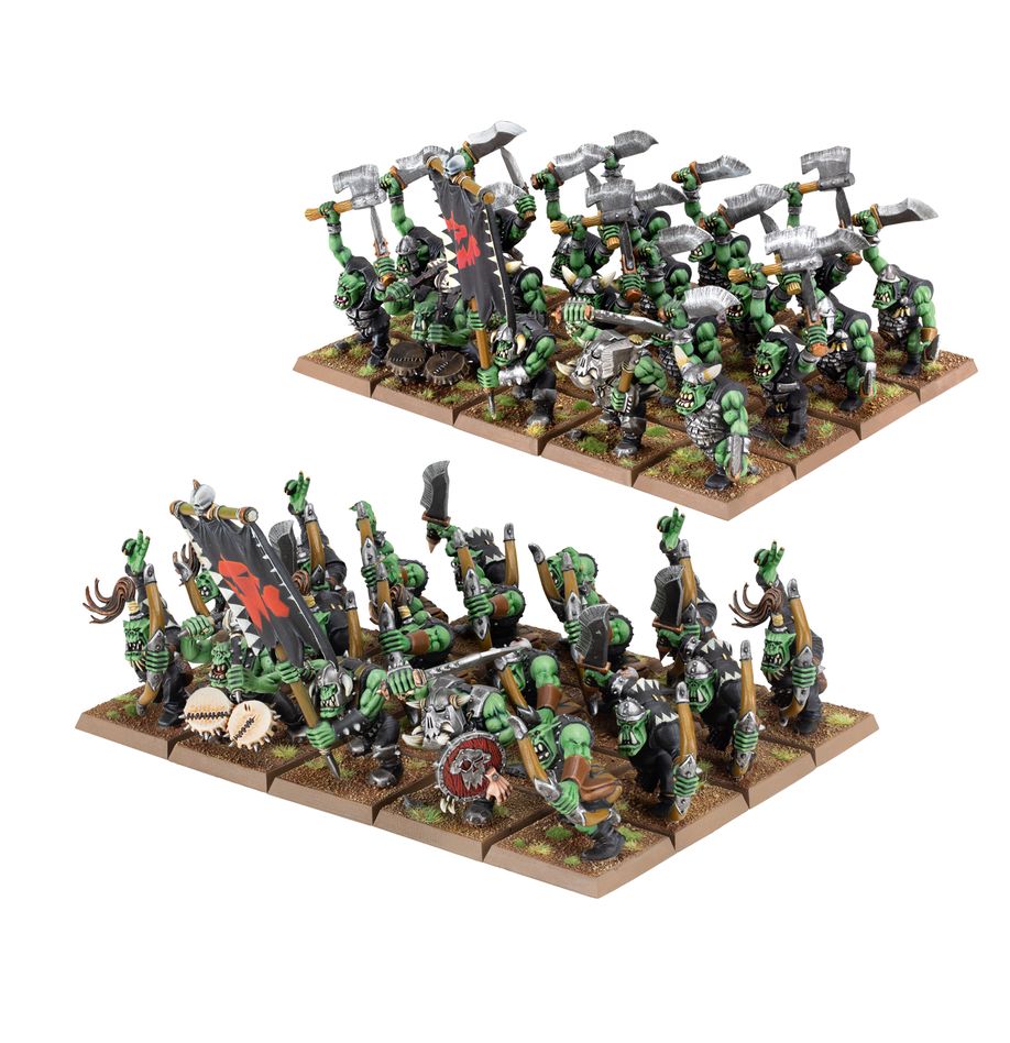 ORC BOYZ & ORC ARRER BOYZ MOBS