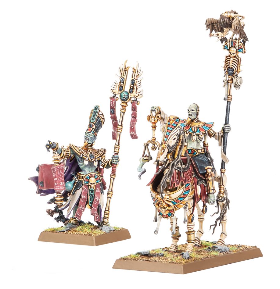 TOMB KING OF KHEMRI: LICHE PRIESTS