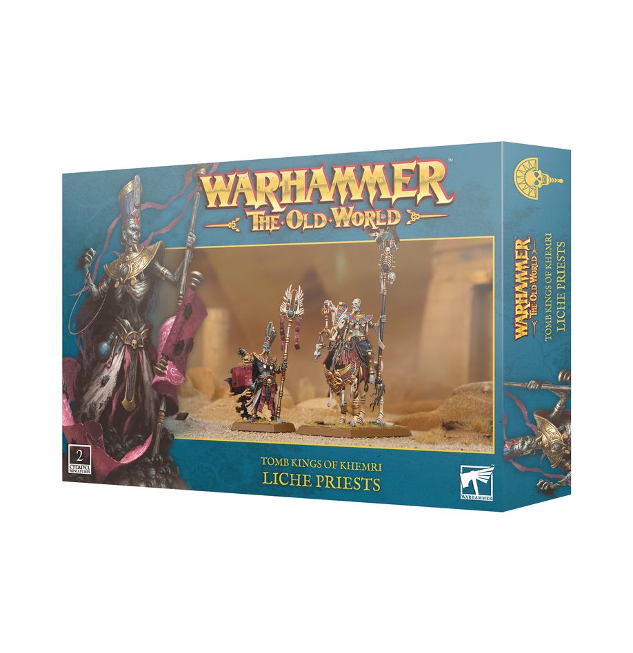 TOMB KING OF KHEMRI: LICHE PRIESTS