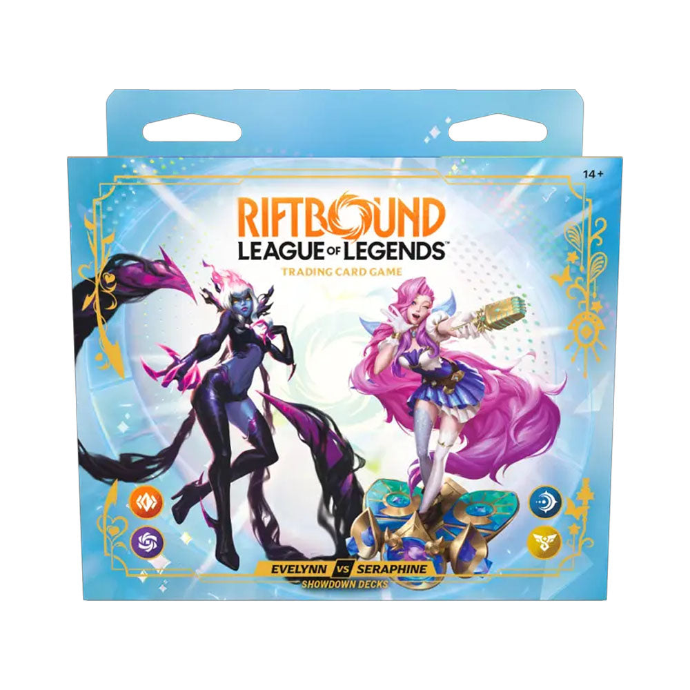 Riftbound: League of Legends TCG - Radiance -Showdown Decks - Evelynn vs Seraphine (INGLÉS)