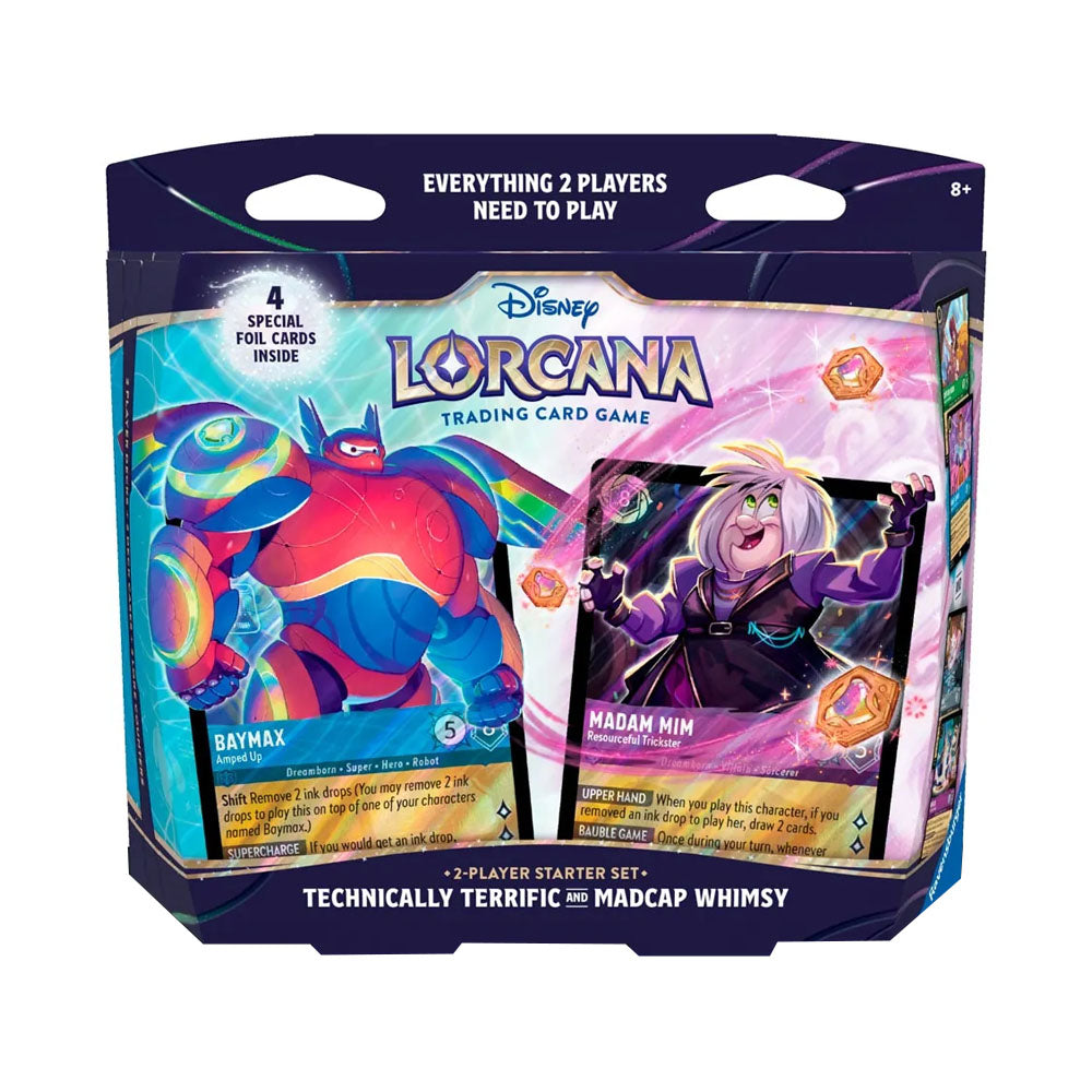 Set de Inicio 2 Jugadores Inglés Hyperia City - Disney Lorcana TCG