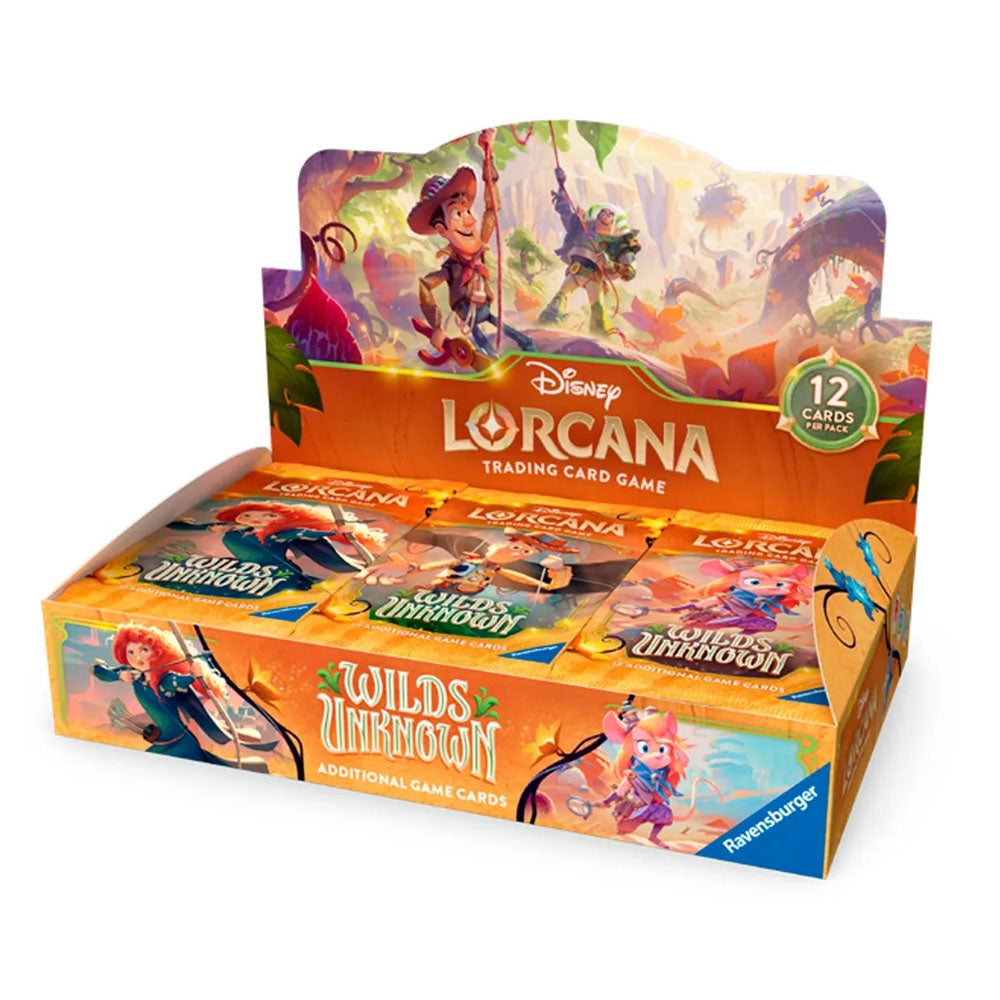 CAJA DE 24 SOBRES Wilds Unknown - Disney Lorcana TCG (INGLÉS)