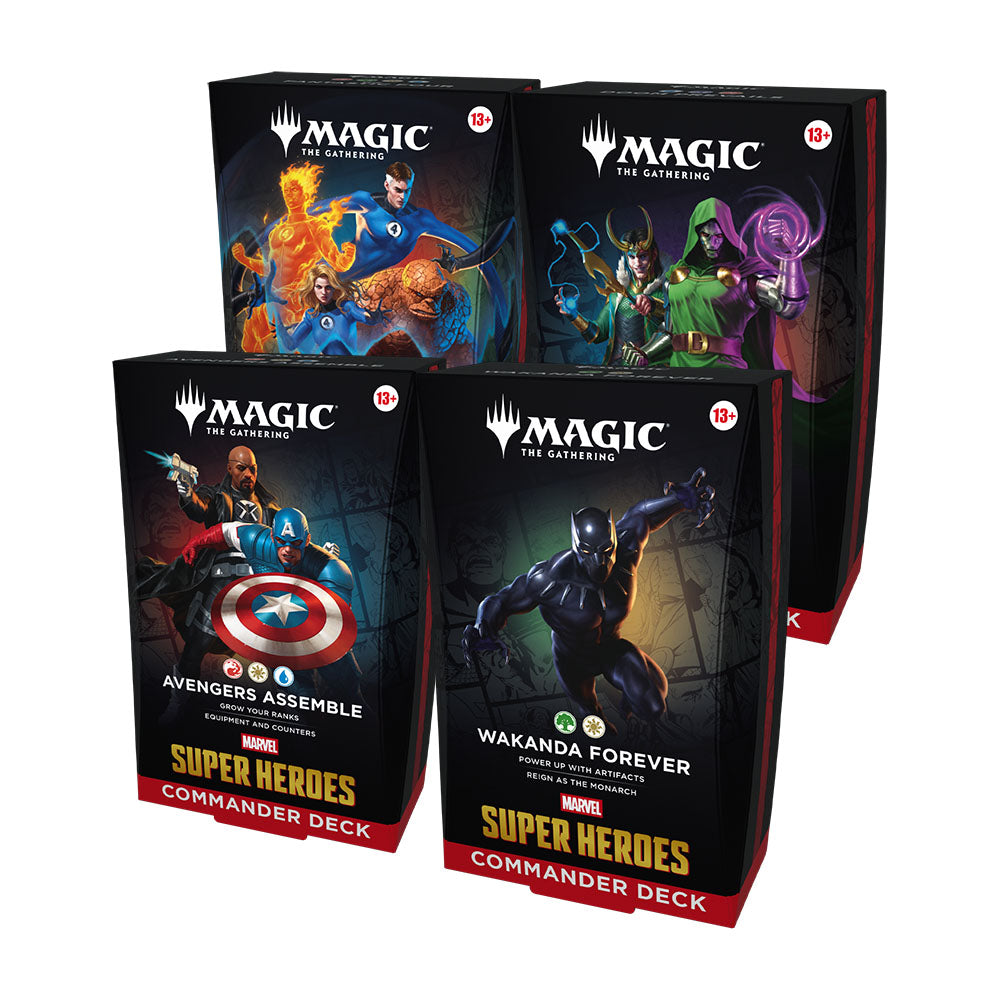 MTG MARVEL SUPER HEROES COMMANDER DECK INGLÉS Display (30)