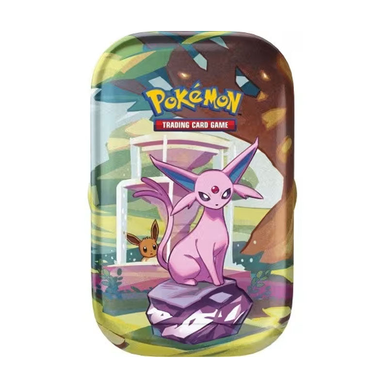 MINI LATA PRISMATIC EVOLUTIONS SV8.5 POKEMON TCG (INGLÉS) (UNIDAD ALEATORIA)