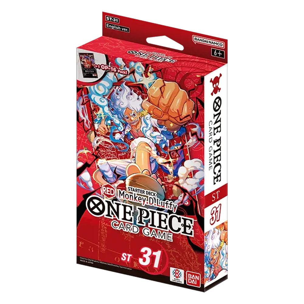 STARTER DECK - RED Monkey.D.Luffy - [ST-31] - ONE PIECE TCG (INGLÉS)
