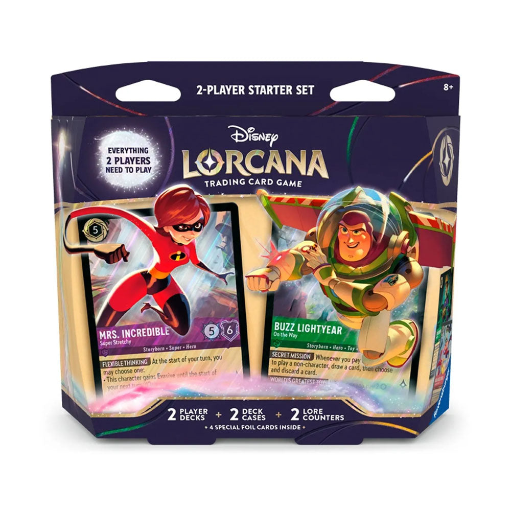 Set de Inicio para 2 Jugadores Wilds Unknown - Disney Lorcana TCG (INGLÉS)
