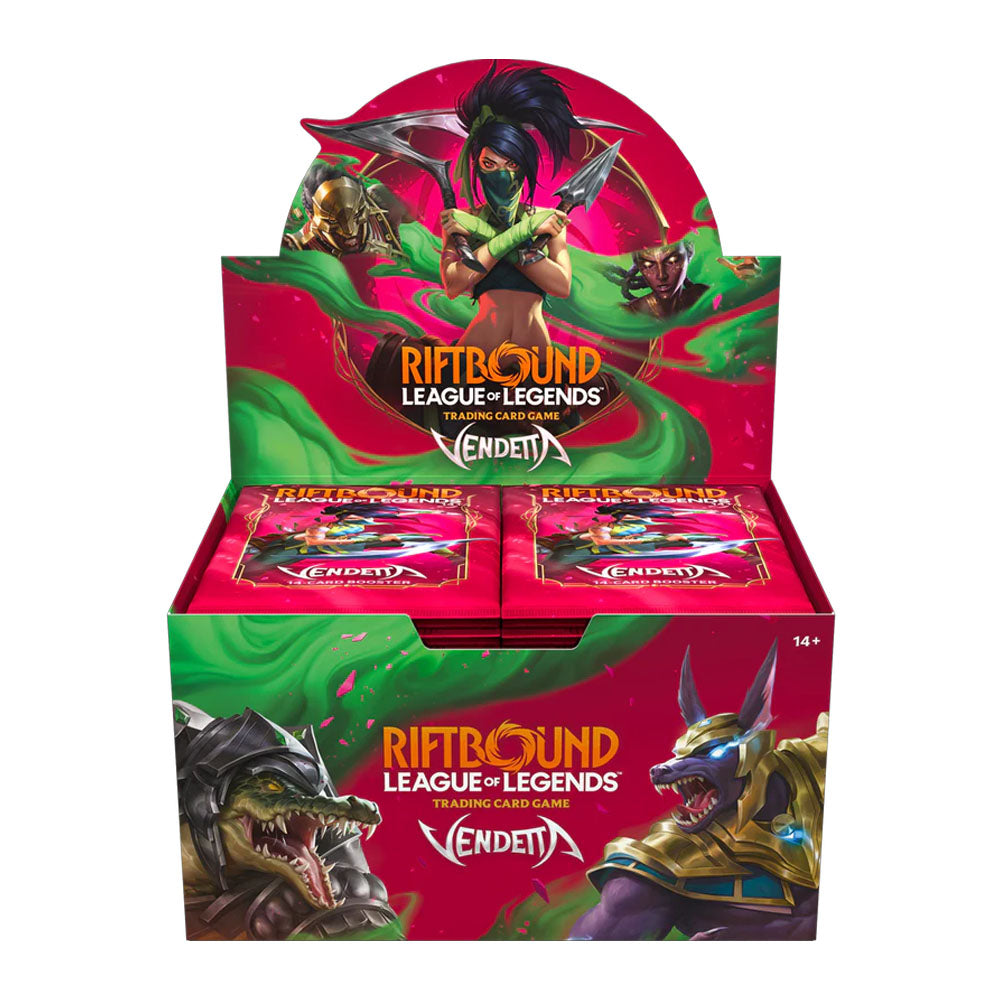 Riftbound: League of Legends TCG - Vendetta - CAJA DE 24 SOBRES (INGLÉS)