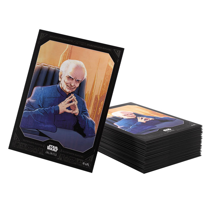 STAR WARS™: UNLIMITED FUNDAS ART CANCILLER PALPATINE