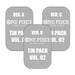 PACK DE 3 TIN PACK VOL.02 ONE PIECE TCG (INGLÉS)