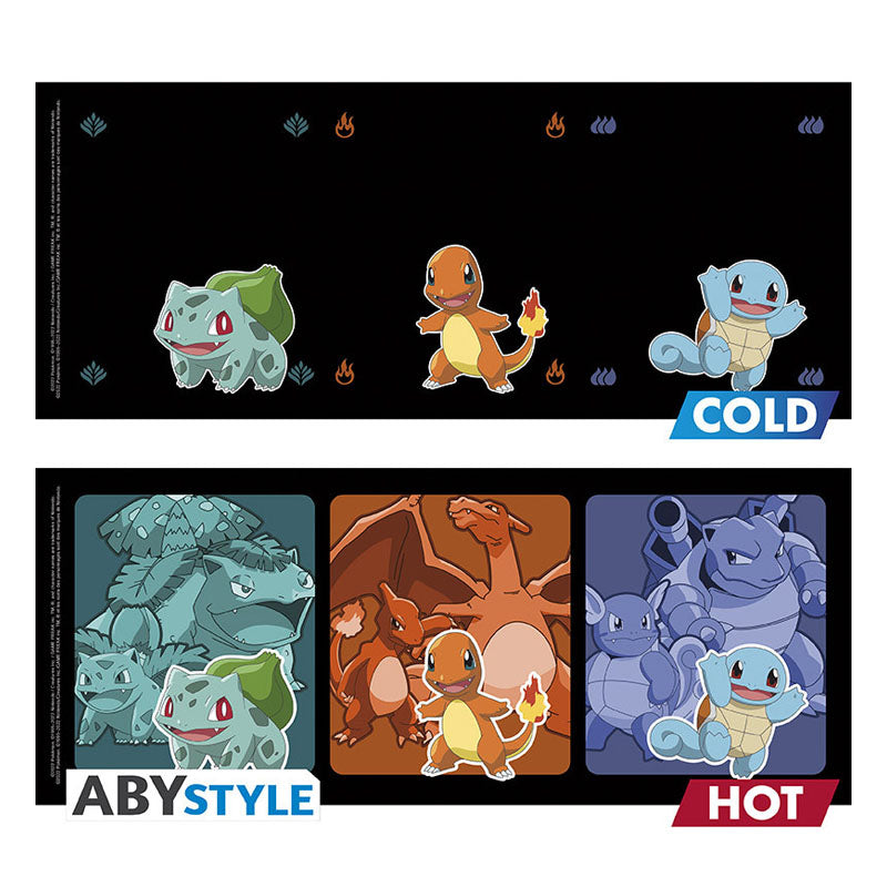TAZA TERMICA 460 ML POKEMON STARTERS KANTO