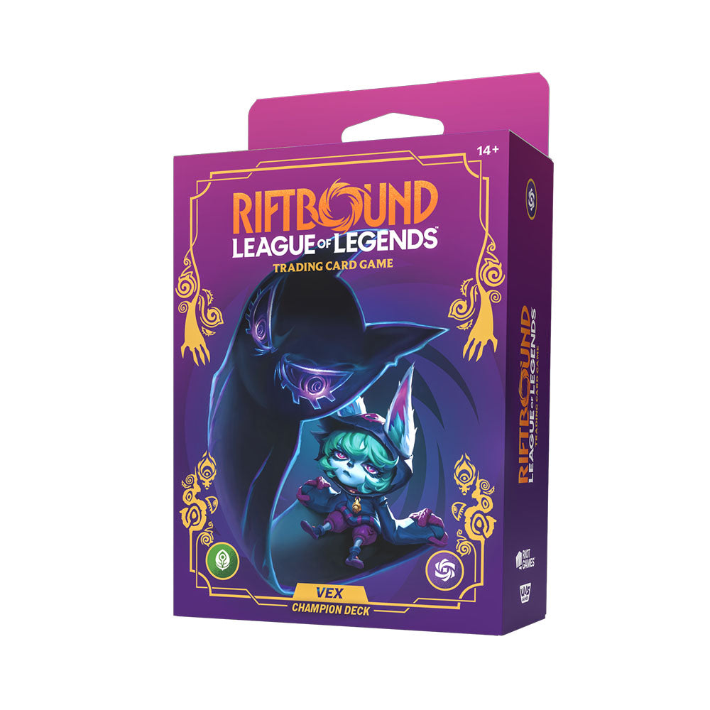 Riftbound: League of Legends TCG - Unleashed Champion Deck Vex (INGLÉS)