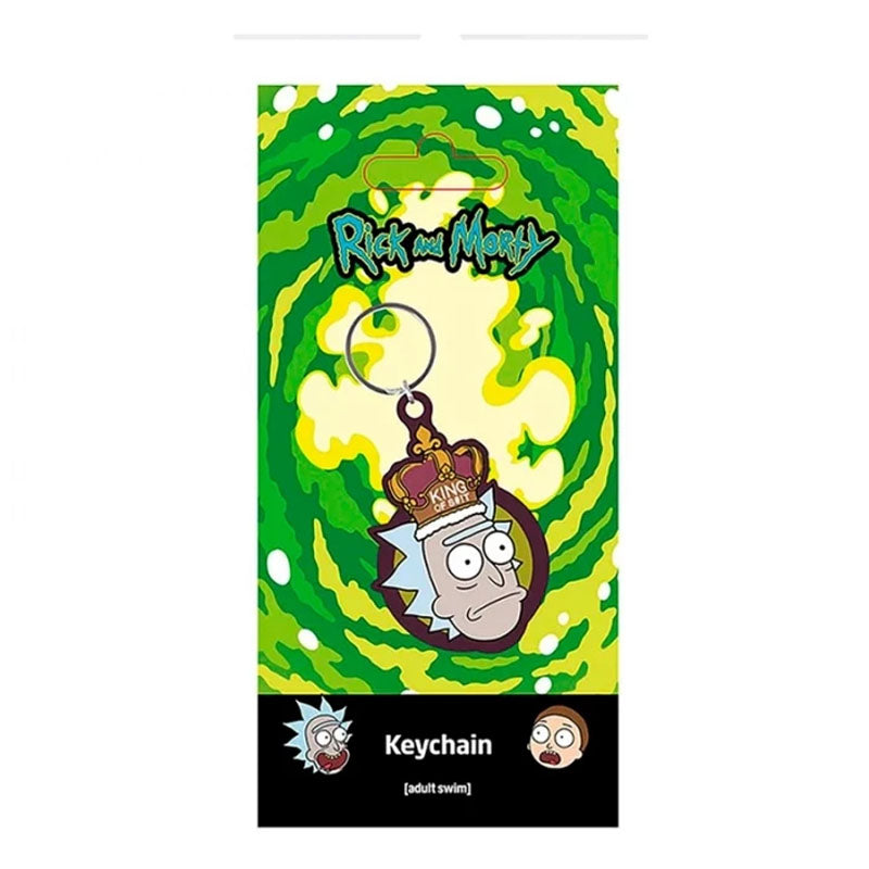 LLAVERO RICK AND MORTY (KING OF S**T)