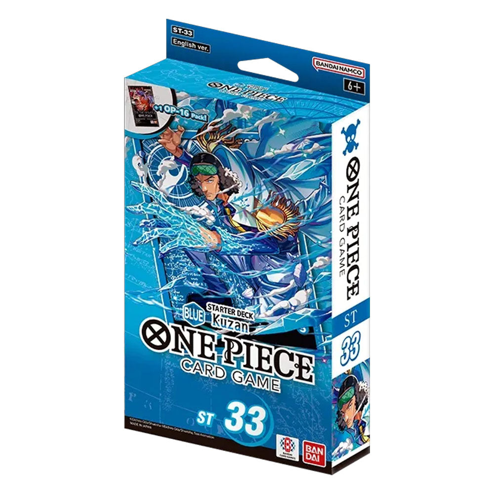 STARTER DECK - BLUE Kuzan - [ST-33] - ONE PIECE TCG (INGLÉS)