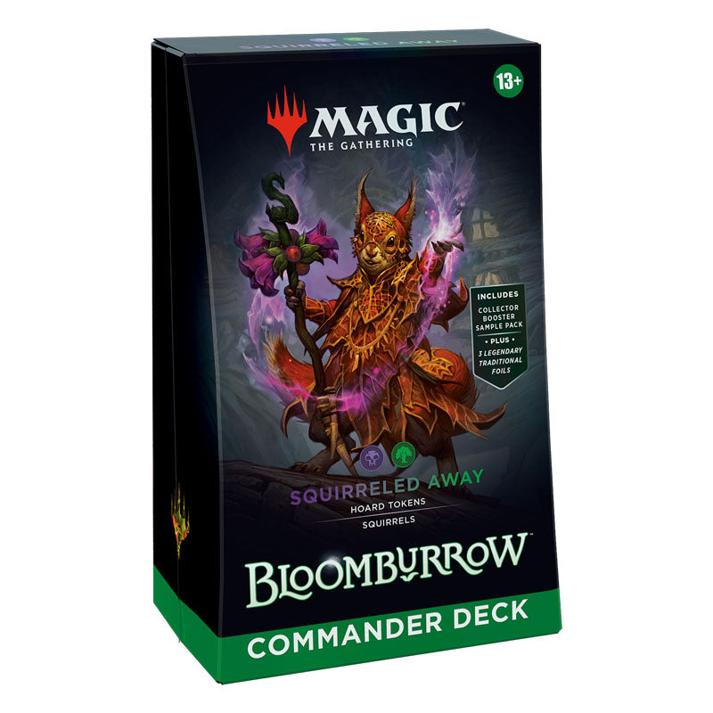 MAZO COMMANDER SQUIRRELED AWAY BLOOMBURROW (INGLÉS)
