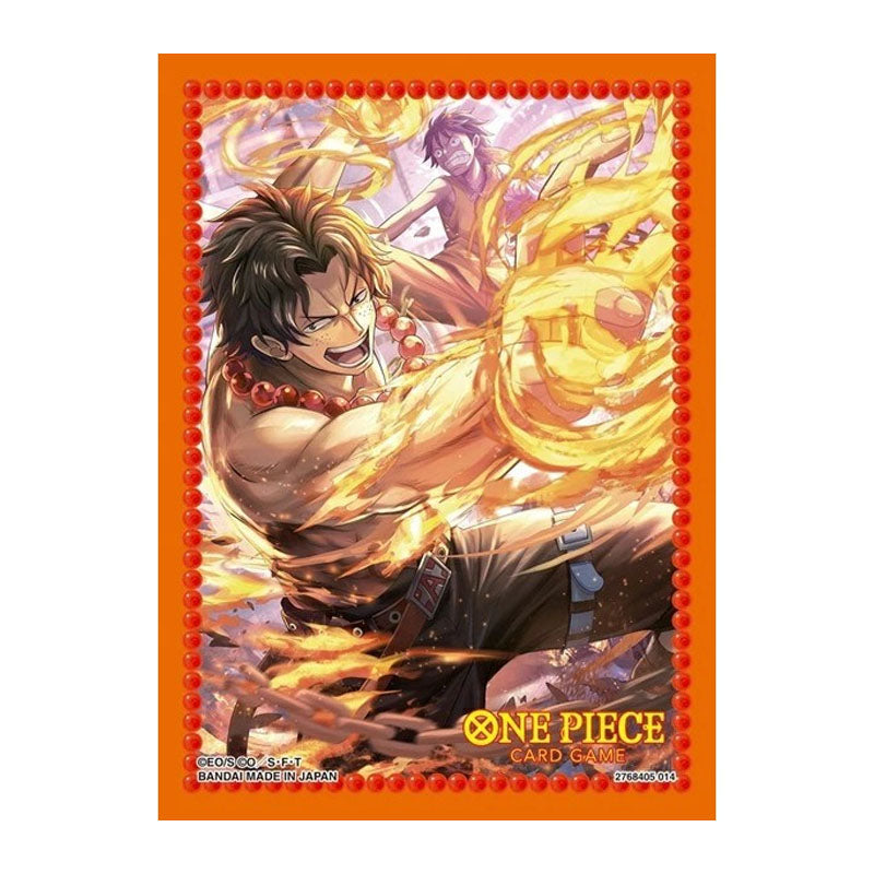 FUNDAS ONE PIECE CARD GAME PORTGAS D. ACE (70 uds.)