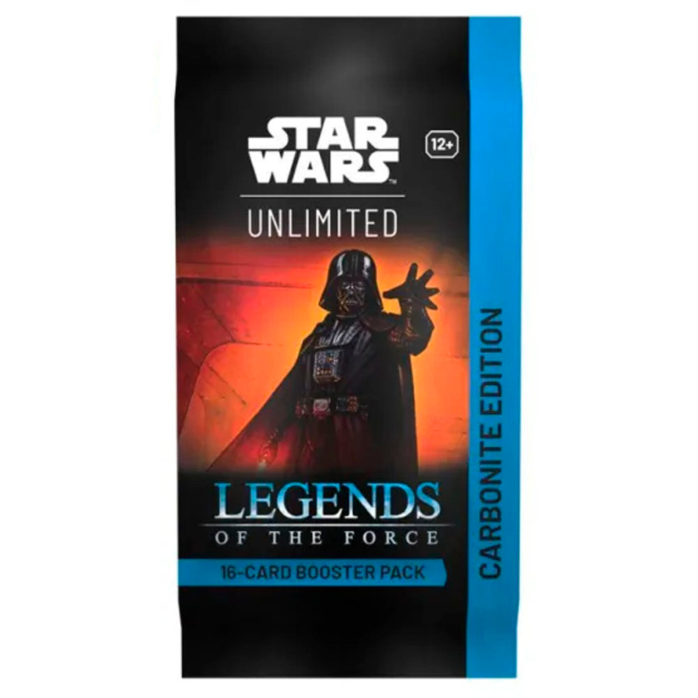SOBRE CARBONITE STAR WARS UNLIMITED LEYENDAS DE LA FUERZA - LEGENDS OF THE FORCE (INGLÉS) (Copia)