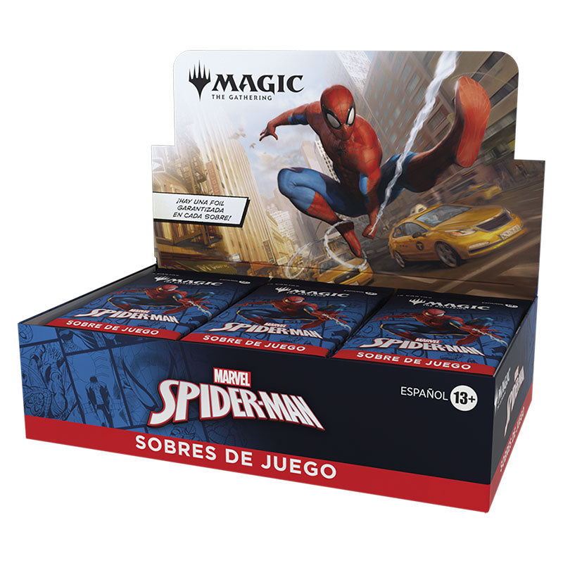 CAJA DE 30 PLAY BOOSTERS SPIDER-MAN (ESPAÑOL)