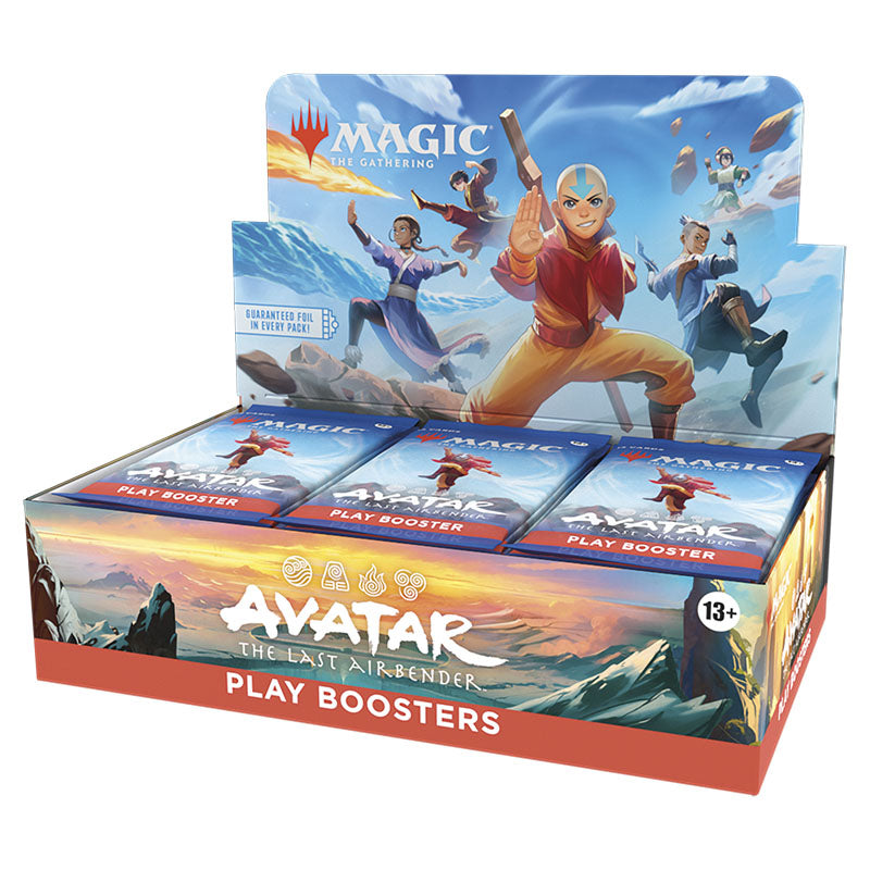 CAJA DE 30 PLAY BOOSTERS - AVATAR LA LEYENDA DE AANG - MAGIC THE GATHERING (INGLÉS)