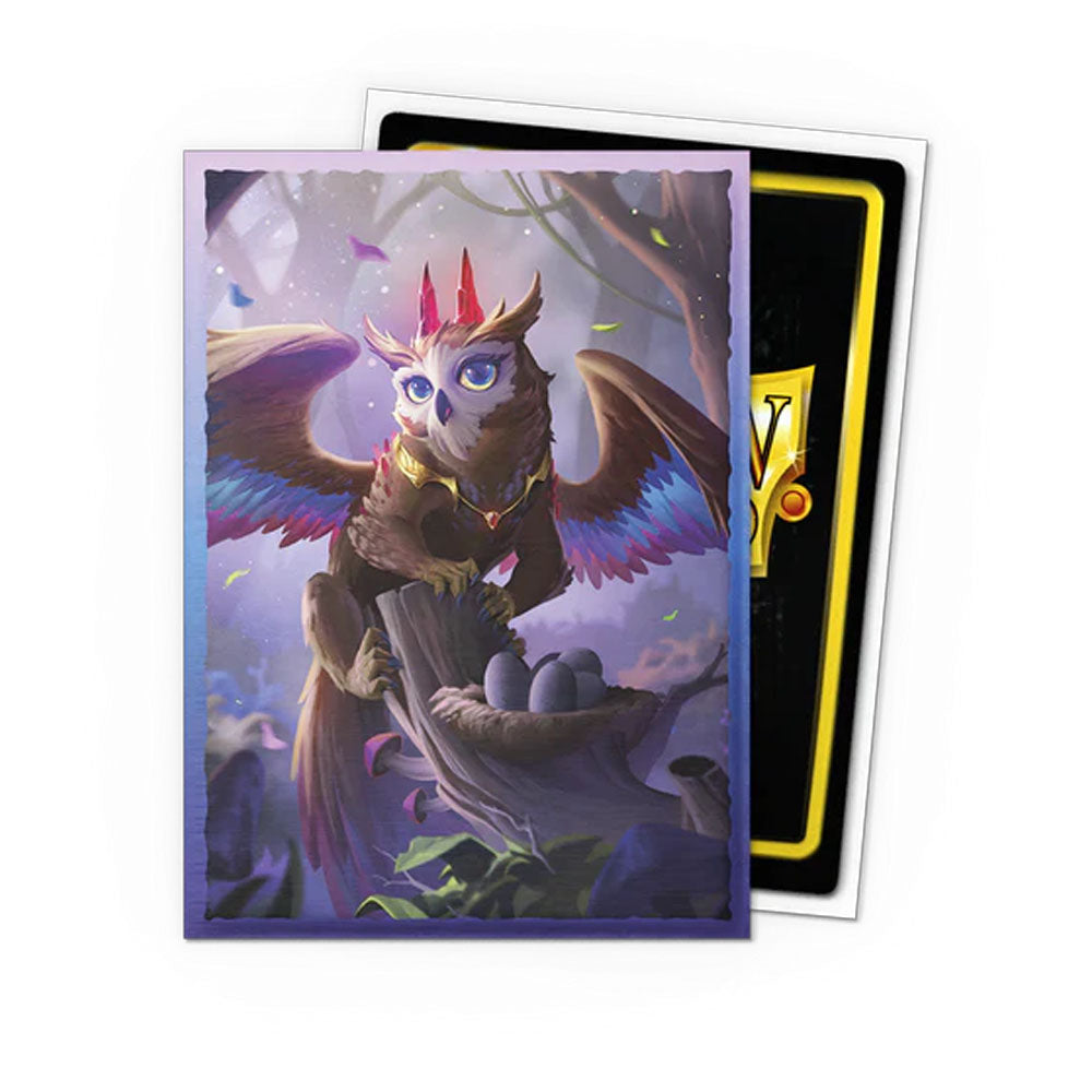 FUNDAS The Dragowlis - Brushed Art Sleeves - DRAGON SHIELD