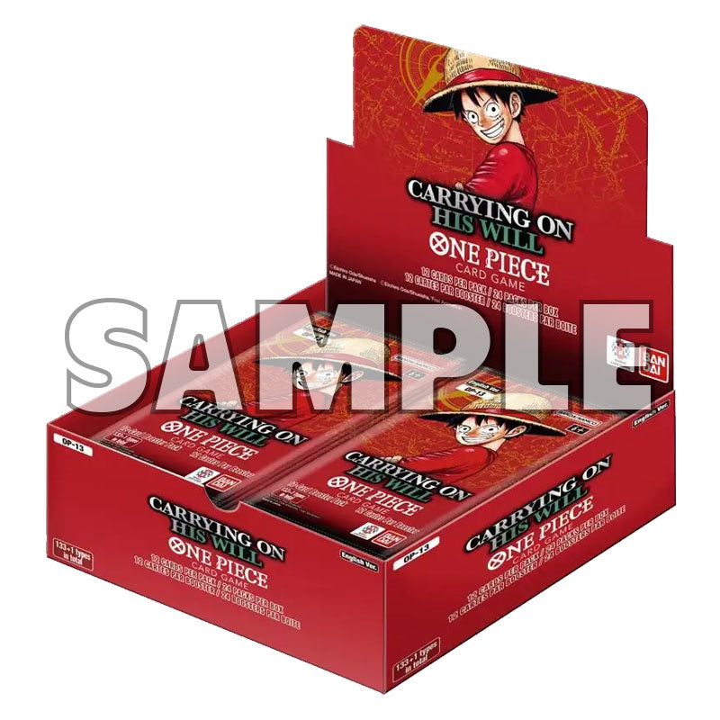 CAJA OP-13 CARRYING ON HIS WILL ONE PIECE TCG (INGLÉS)