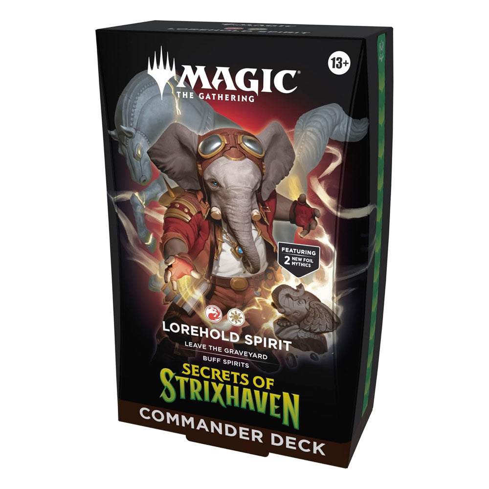 MTG - Mazo de Commander de Secretos de Strixhaven, de Magic: The Gathering - Lorehold Spirit (INGLÉS)