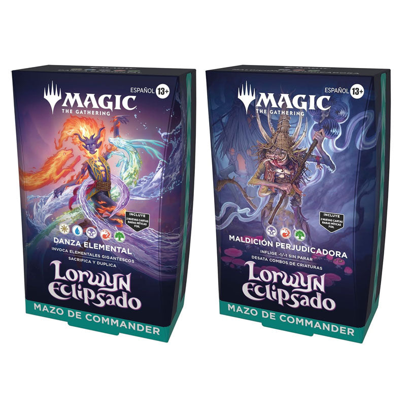 PACK MAZOS COMMANDER LORWYN ECLIPSED (ESPAÑOL)
