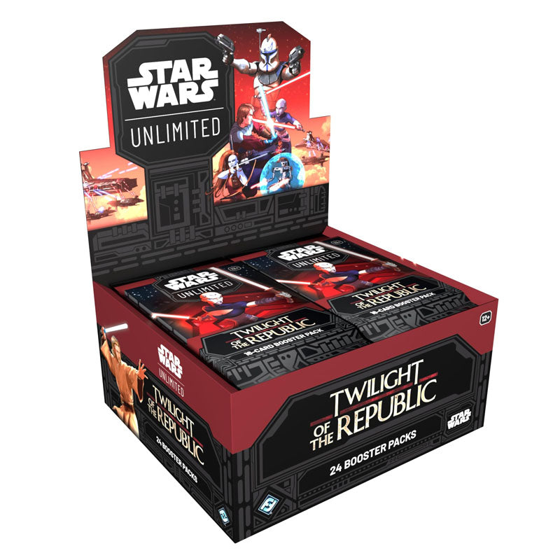 CAJA DE 24 SOBRES STAR WARS UNLIMITED TWILIGHT OF THE REPUBLIC (INGLÉS)