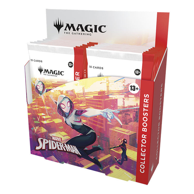 CAJA DE 12 SOBRES COLLECTOR SPIDER-MAN (INGLÉS)