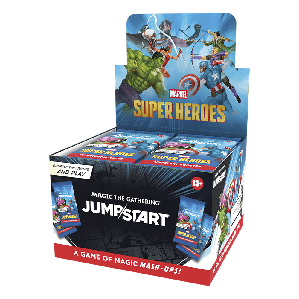 MTG - Marvel Super Heroes Jumpstart Booster Display (24 Packs) - INGLÉS