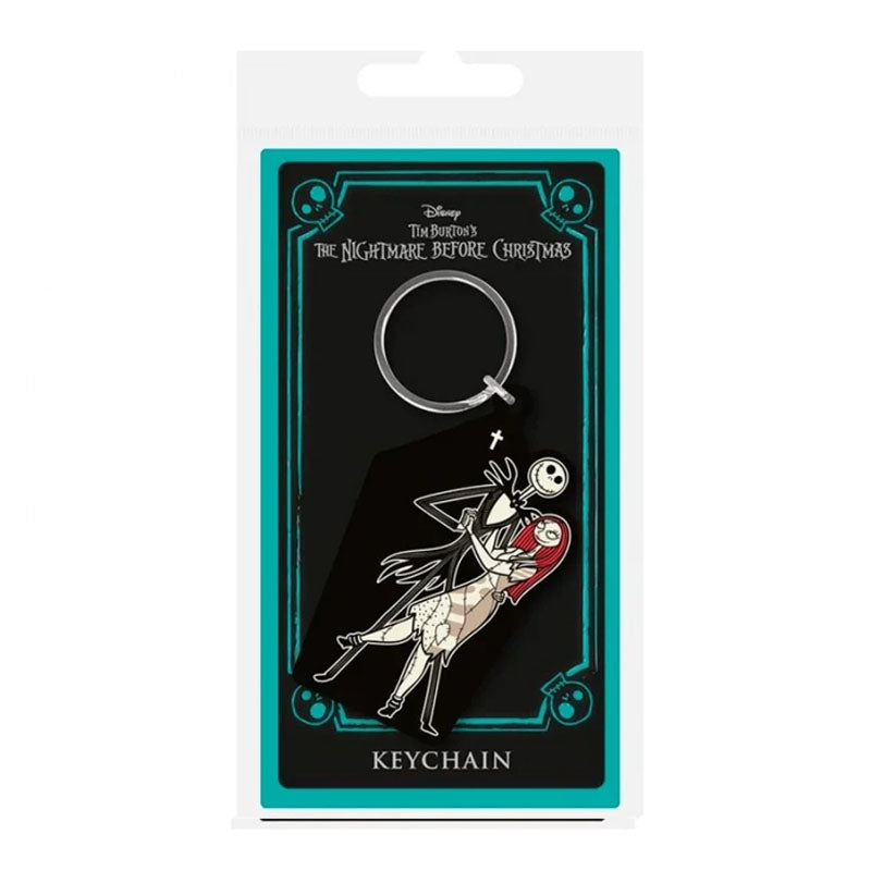 LLAVERO DISNEY PESADILLA ANTES DE NAVIDAD (JACK & SALLY COFFIN) PVC