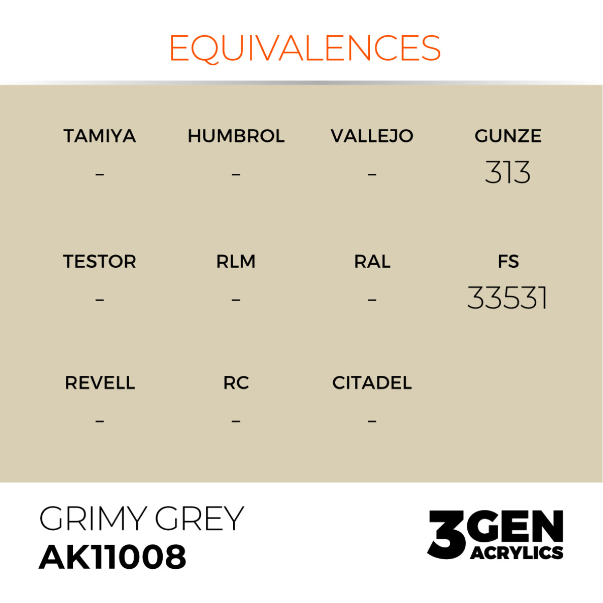 GRIMY GREY – STANDARD