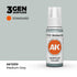 AK11010 - MEDIUM GREY – STANDARD - GRIS MEDIO – ESTANDAR – 3GEN PINTURA ACRILICA