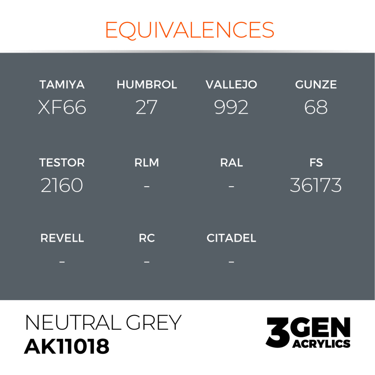 NEUTRAL GREY – STANDARD
