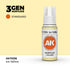 AK11036 - Ice Yellow 17ml - AMARILLO HIELO – ESTANDAR – 3GEN PINTURA ACRILICA