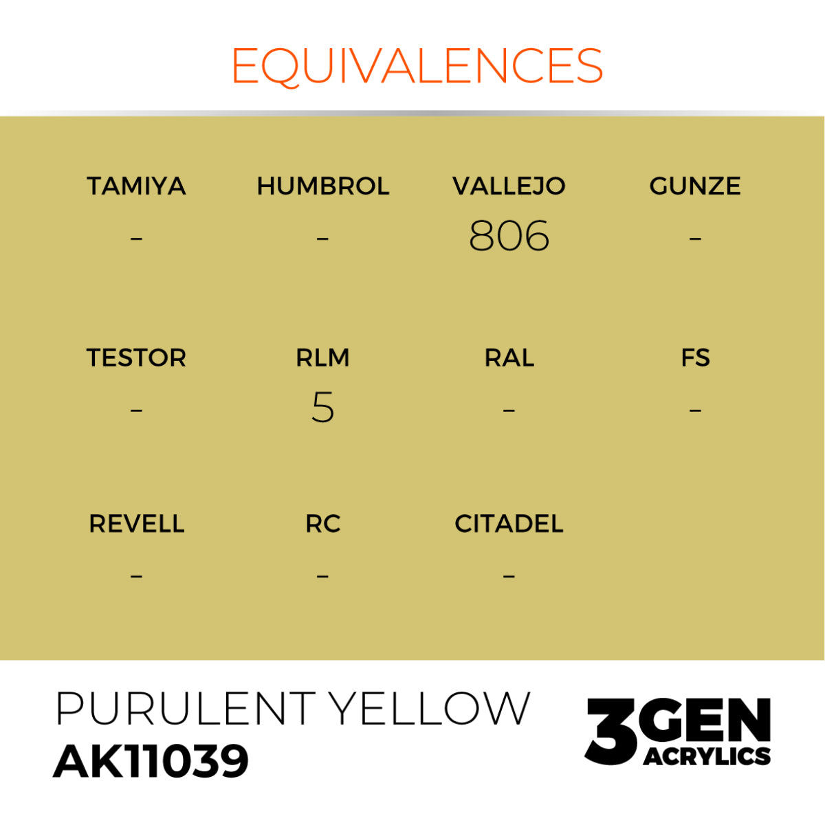 Purulent Yellow 17ml