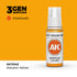 AK11042 - Volcanic Yellow 17ml - AMARILLO VOLCÁNICO – ESTANDAR – 3GEN PINTURA ACRILICA