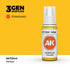 AK11044 - Yellow 17ml - AMARILLO – ESTANDAR – 3GEN PINTURA ACRILICA