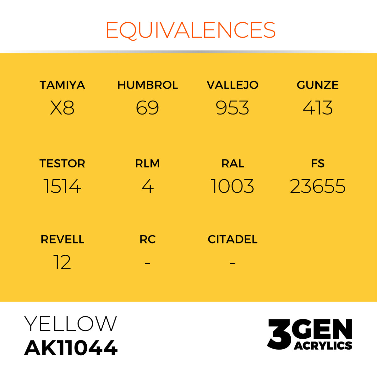Yellow 17ml