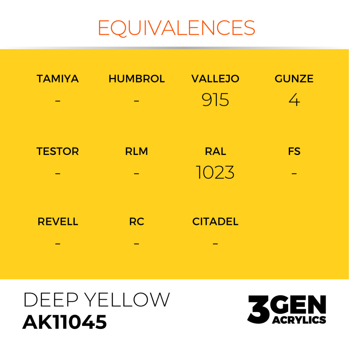 Deep Yellow 17ml