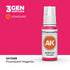 AK11068 - Fluorescent Magenta 17ml - MAGENTA FLUORESCENTE – ESTANDAR – 3GEN PINTURA ACRILICA