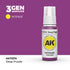 AK11074 - Deep Purple 17ml - PÚRPURA PROFUNDO – INTENSO – 3GEN PINTURA ACRILICA