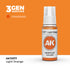 AK11077 - Light Orange 17ml - NARANJA CLARO – ESTANDAR – 3GEN PINTURA ACRILICA