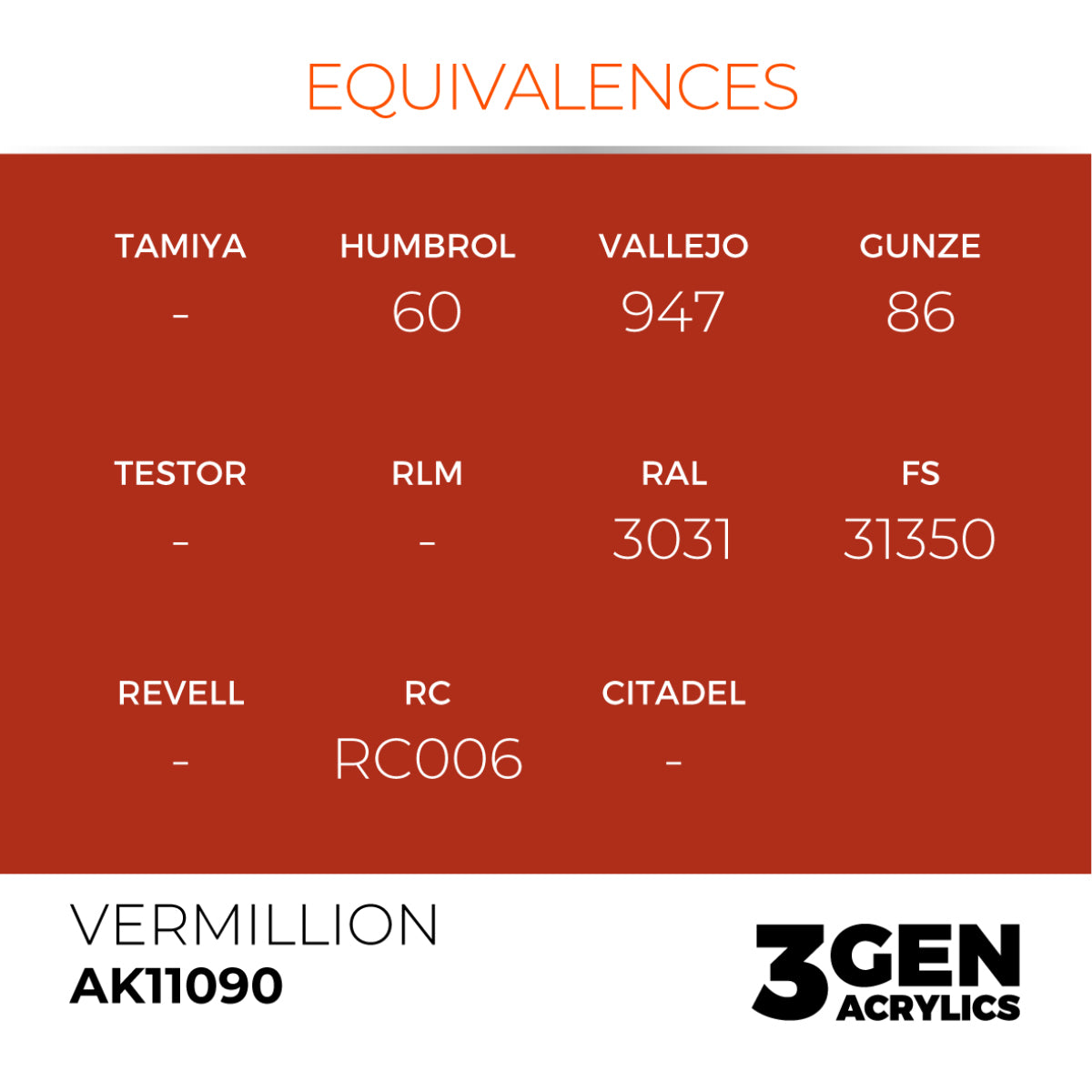 Vermillion 17ml