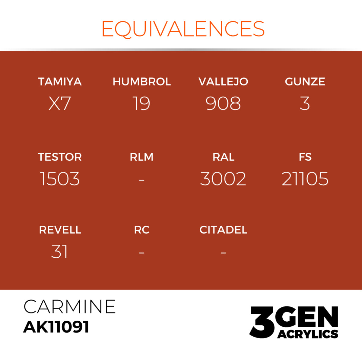 Carmine 17ml