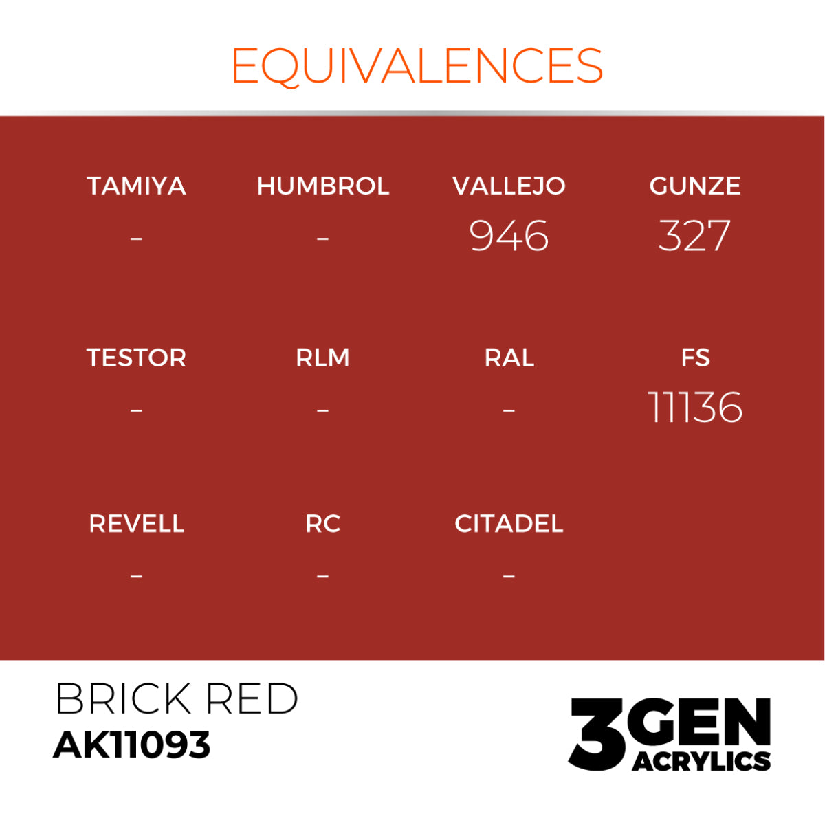 Brick Red 17ml